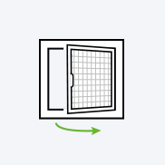 Insektenschutz Icon Fenster